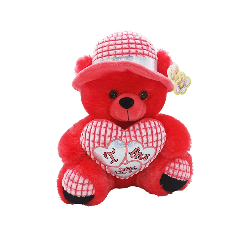 OEM/ODM accepetable interior decorative valentine plush teddy bears