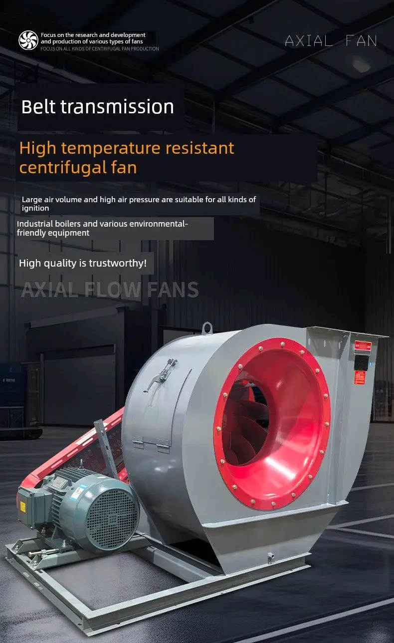 Centrifugal Fan, 4-72-8c, 380V, Explosion-Proof - detail 2