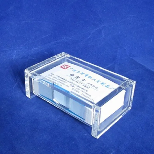 热销透明亚克力名片盒名片夹