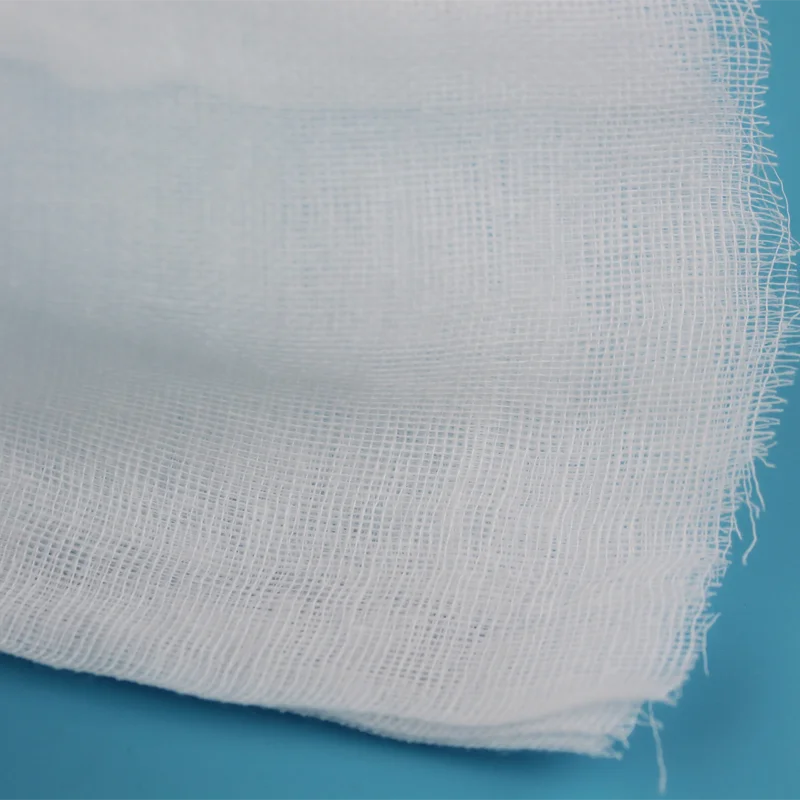 100% Cotton Medical Zig Zag Gauze Swabs Absorbent Bandage Roll Gauze ...