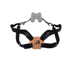 Hunting Accessories Adjustable Stretchy Camera Chest Harness with 2 Loop Connectors Optics Binocular Harness Strap