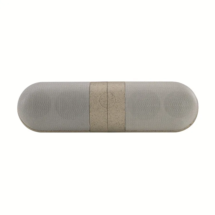 Sustainable Soundbar Bluetooth Stereo Speaker Set Recycled Organic Wheat Straw Wireless Speaker - ANKUX.COM
