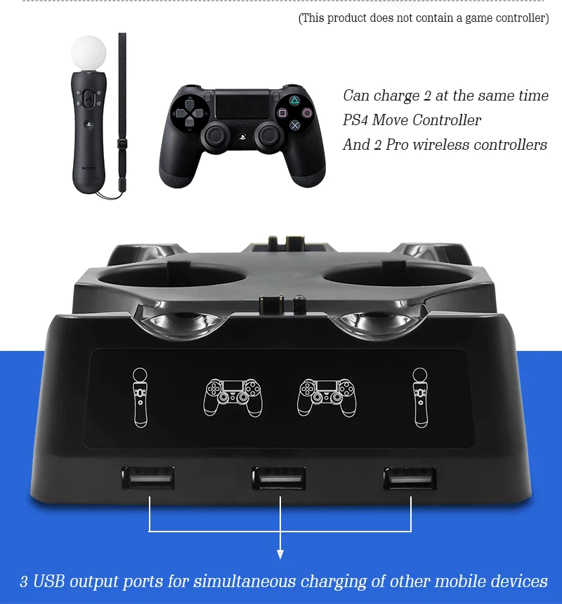 ps4 move controller charge time