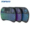 Latest technology back-light mini wireless keyboard and mouse with touch sensitive touchpad