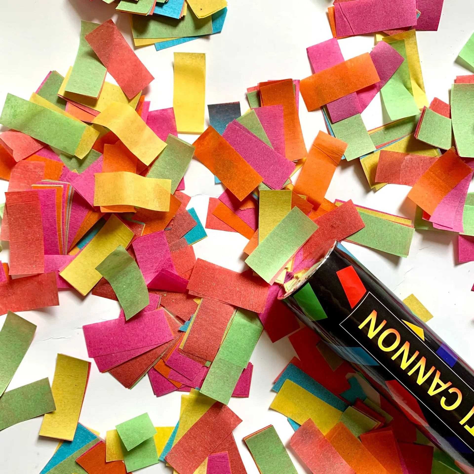 Mu Party Atmosphere Supplies Colorful Confetti Party Supplies Cannon