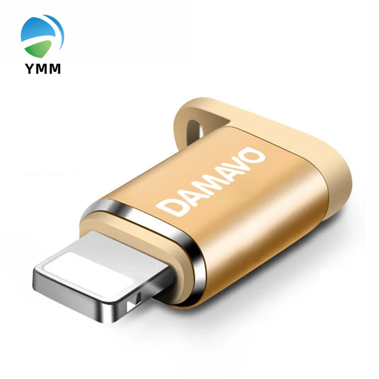 Smart phone Colorful Portable micro usb to ios lanyard mini usb cable adapter - ANKUX.COM