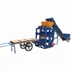 Burn free semi automatic fly ash hollow block production line in India