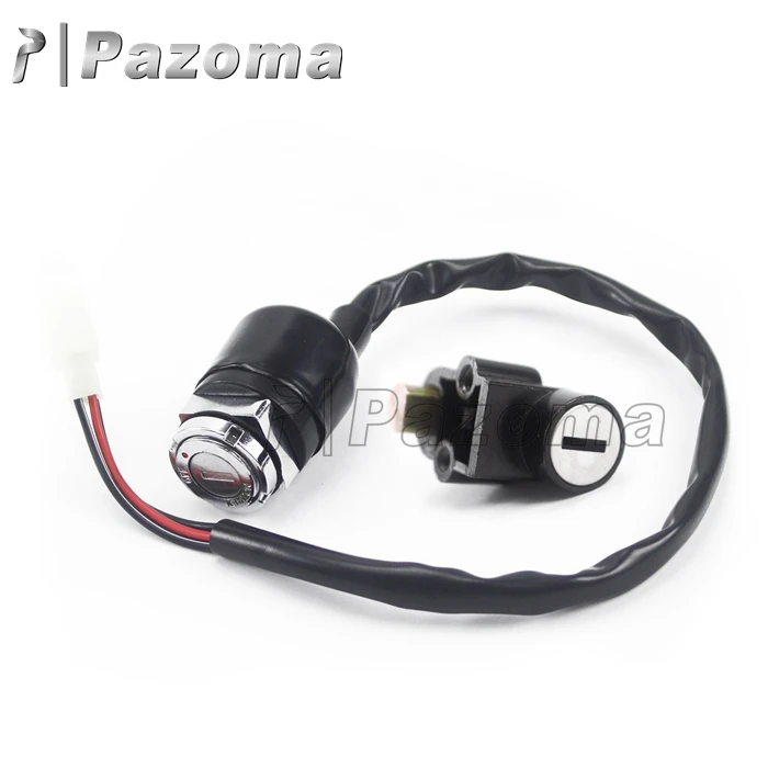 Motorcycle Steering Lock Ignition Switch Lock And Fuel Gas Tank Cap For Honda Yamaha Suzuki