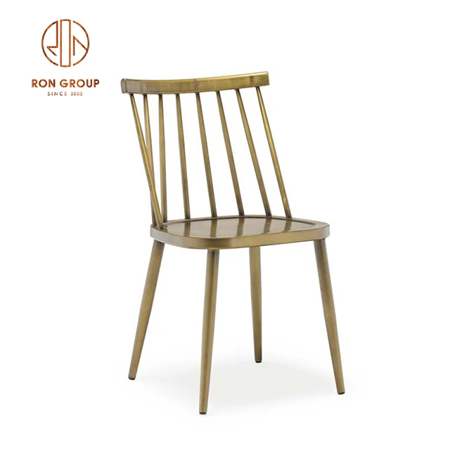 Modernl furniture outdoor iron chair Restaurant dinning chair metal