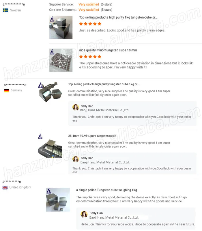 tungsten cube