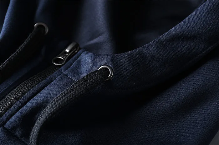 100% cotton zip up hoodies