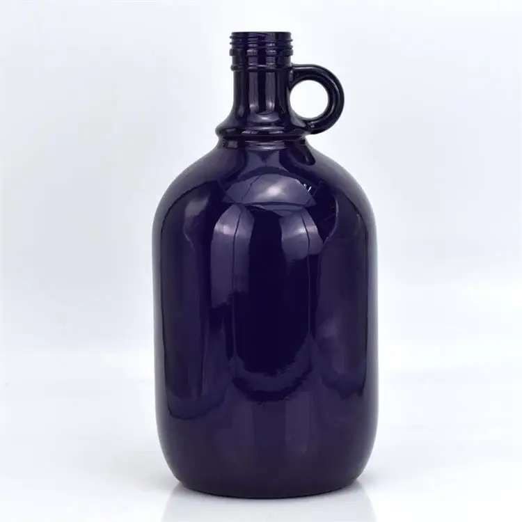 Half Gallon Glass Jug Beer Growler 2l Clear Customized Logo Glass Beer