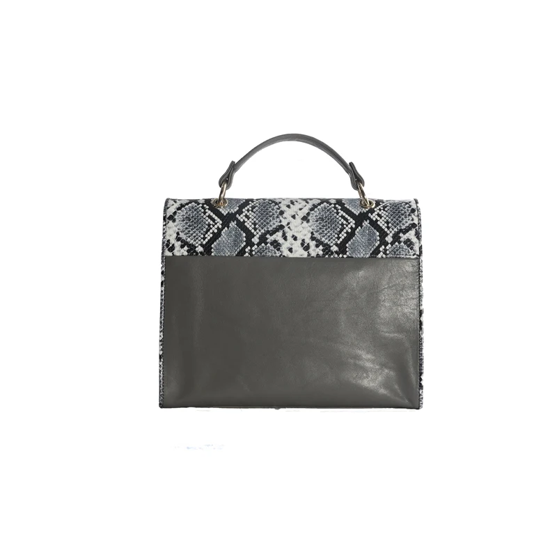 bolsas Retro Fashion Female Tote Bags Luxury small Handbags for Women own Designer Snake Patchwork PU Shoulder Messenger Bags