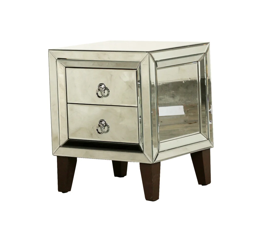 Bedside Table Mirrored Nightstand Gold Sale Bag Silver Customize Wood Glass Wooden Style Good Modern Packaging 2 Drawer Buy Reclaimed Wood Nightstand Unique Mirrored Nightstands Classic Nightstands Product On Alibaba Com