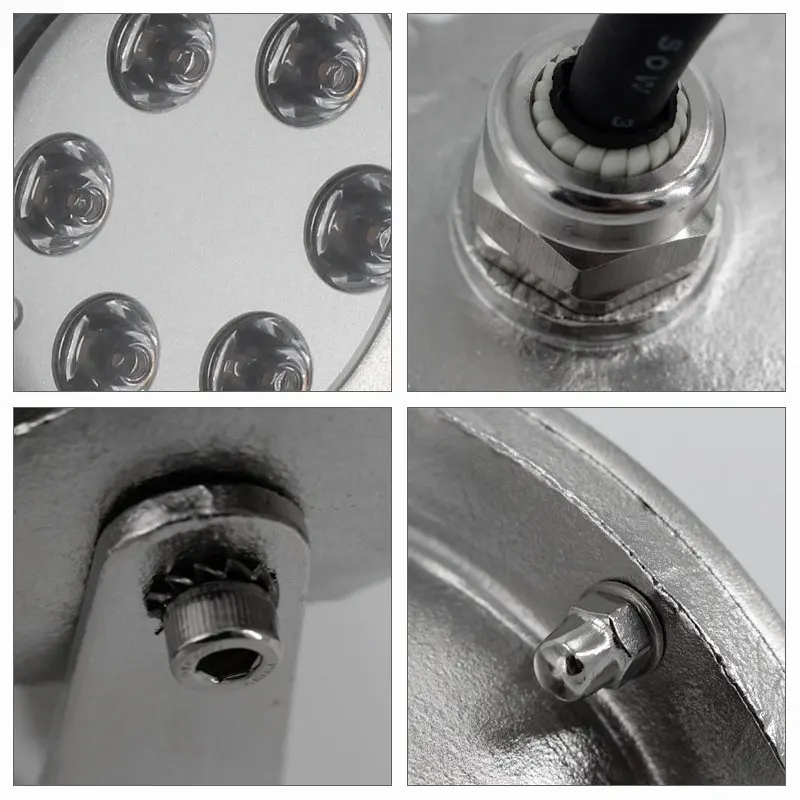 floating underwater rgb light led