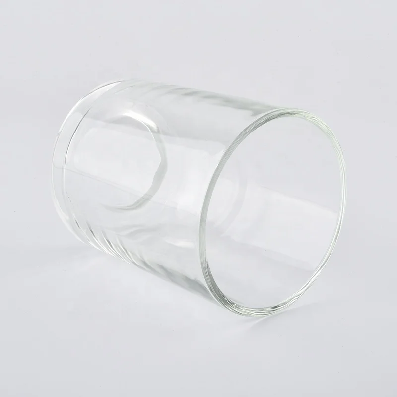 Custom Size Empty Glass Candle Holders