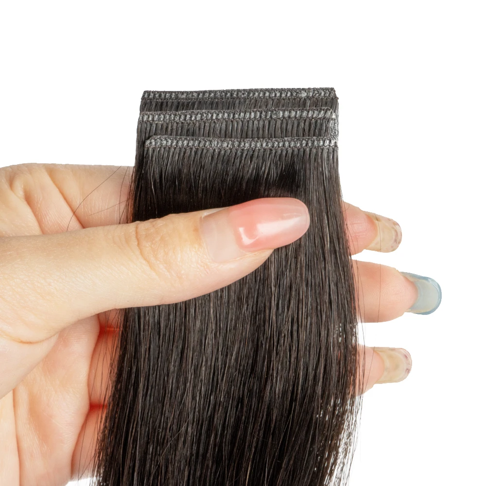 New Super Remy Invisible Tape Hair Weft Thin Genius Hair Weft Invisible ...