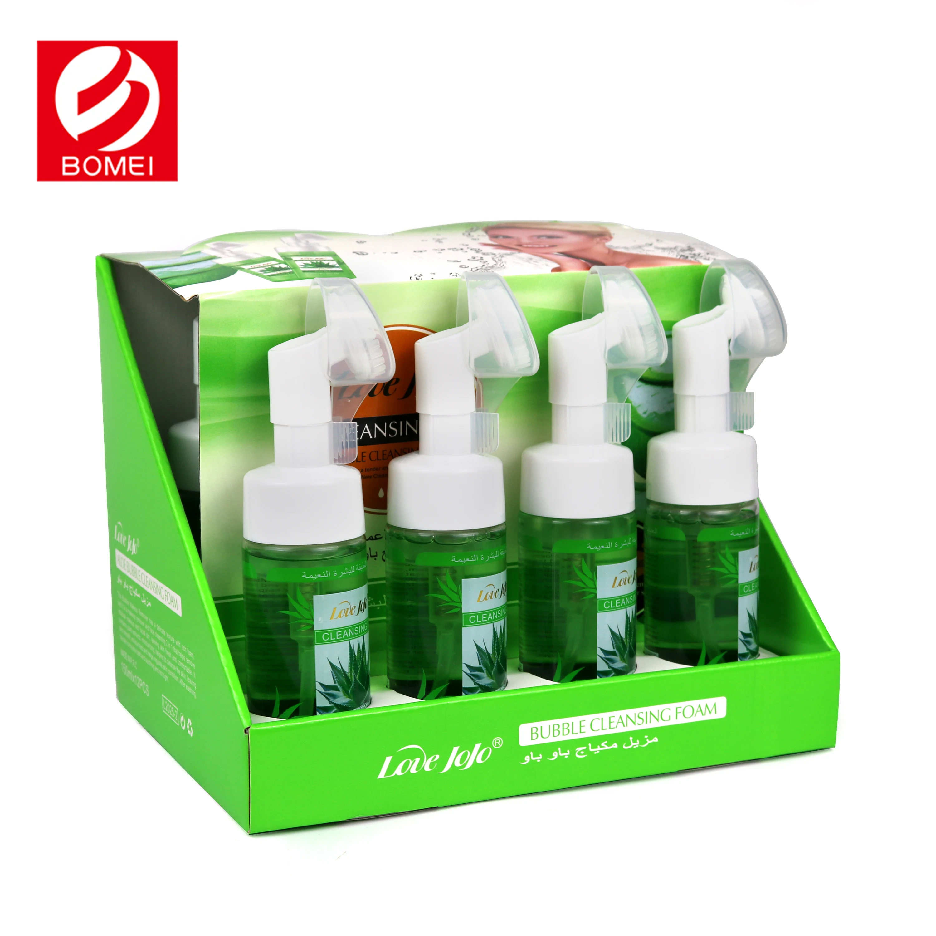 aloe vera bubble foam cleanser