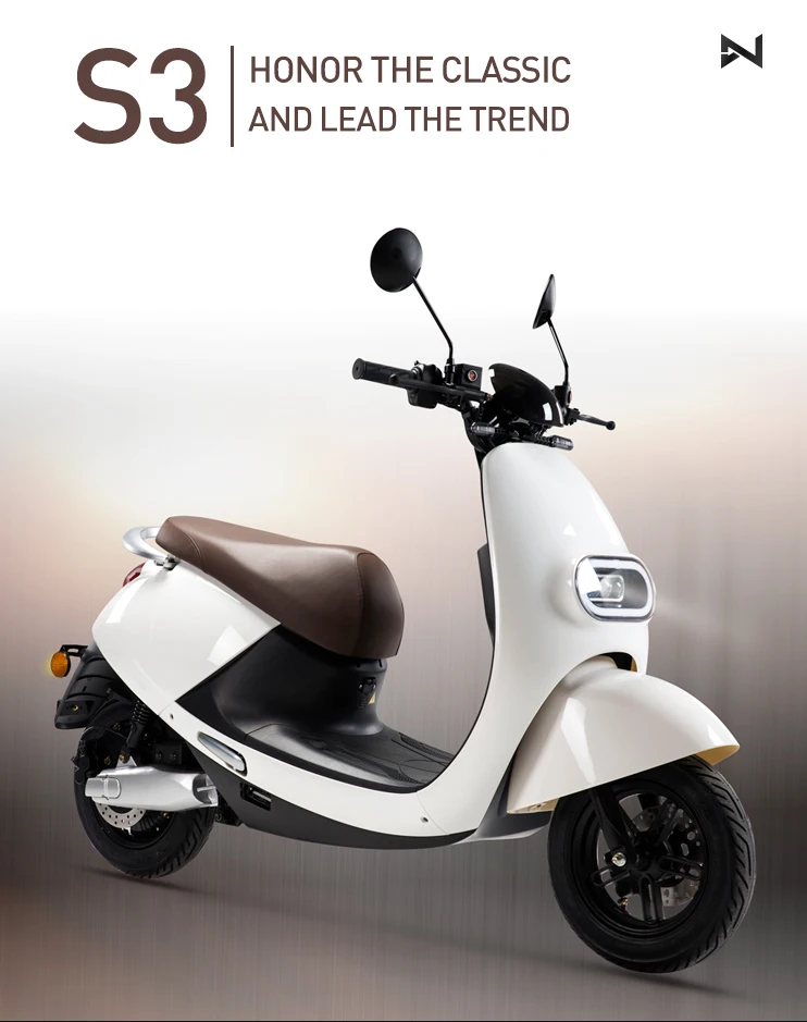 Trottinette électrique 50cc, 3000w, moto électrique avec siège pour adultes
