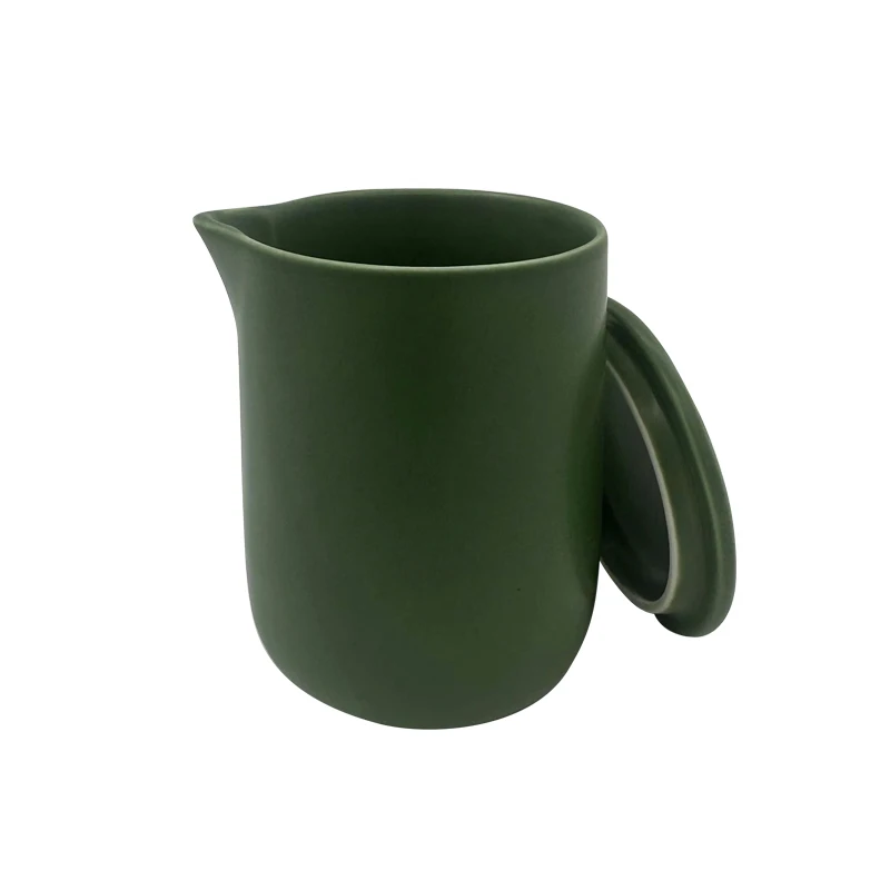 Empty Candle Container Vessel Custom Ceramic Massage Oil Candle Jar