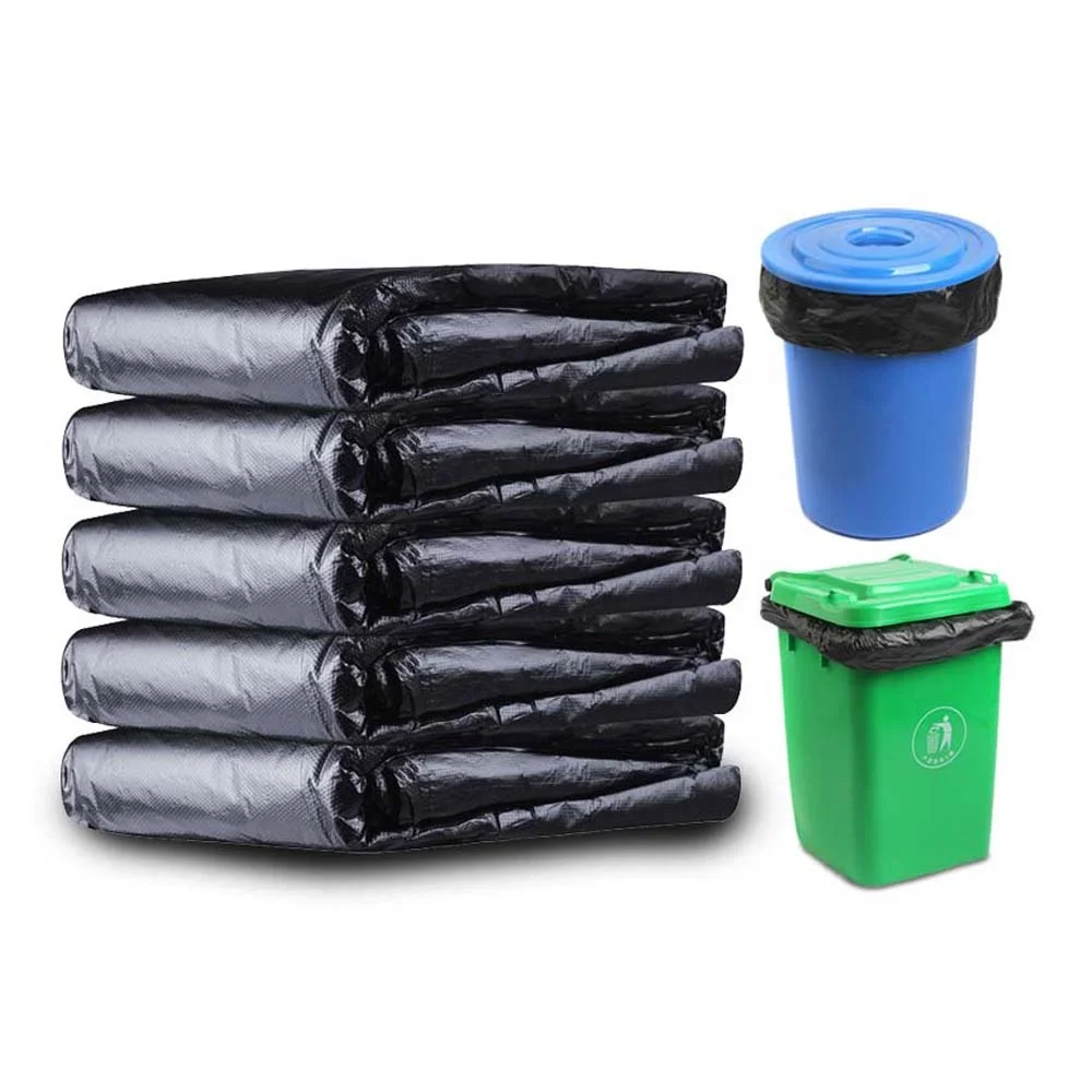 Meditech 3 Mil 38x58 Large heavy duty plastic black contractor big garbage bags for Trash.jpg