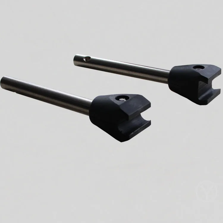 Conveyor Components Single Guide Rail Clamp With Square Clamp Guide