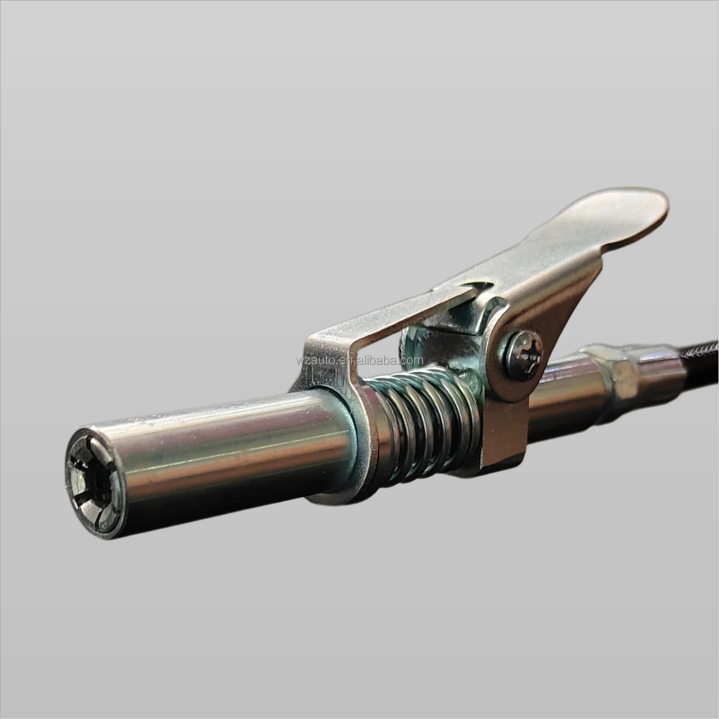 Durable Easy Press Sixlobed Locking Jaws High Pressure 15000psi Grease Gun Nozzle Tip Coupler