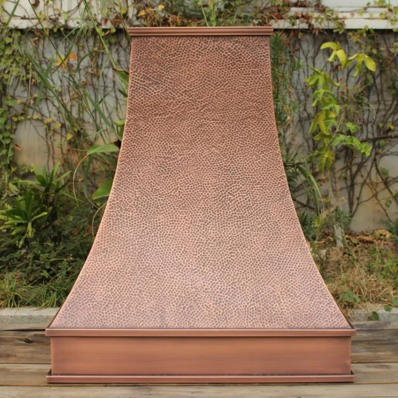 hand hammered vented hood