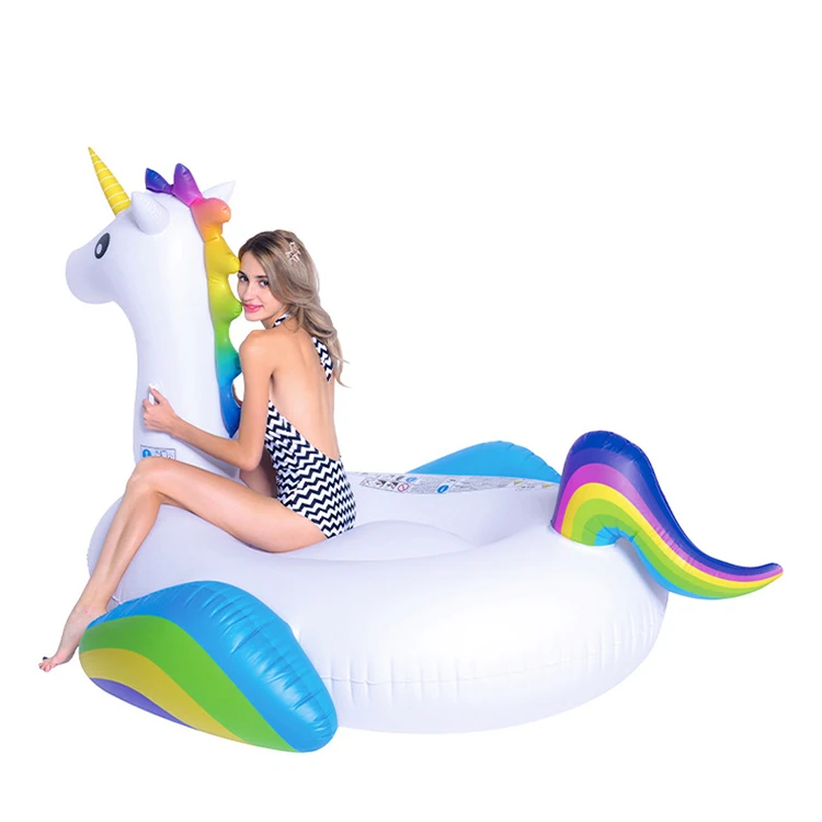 giant unicorn lake float