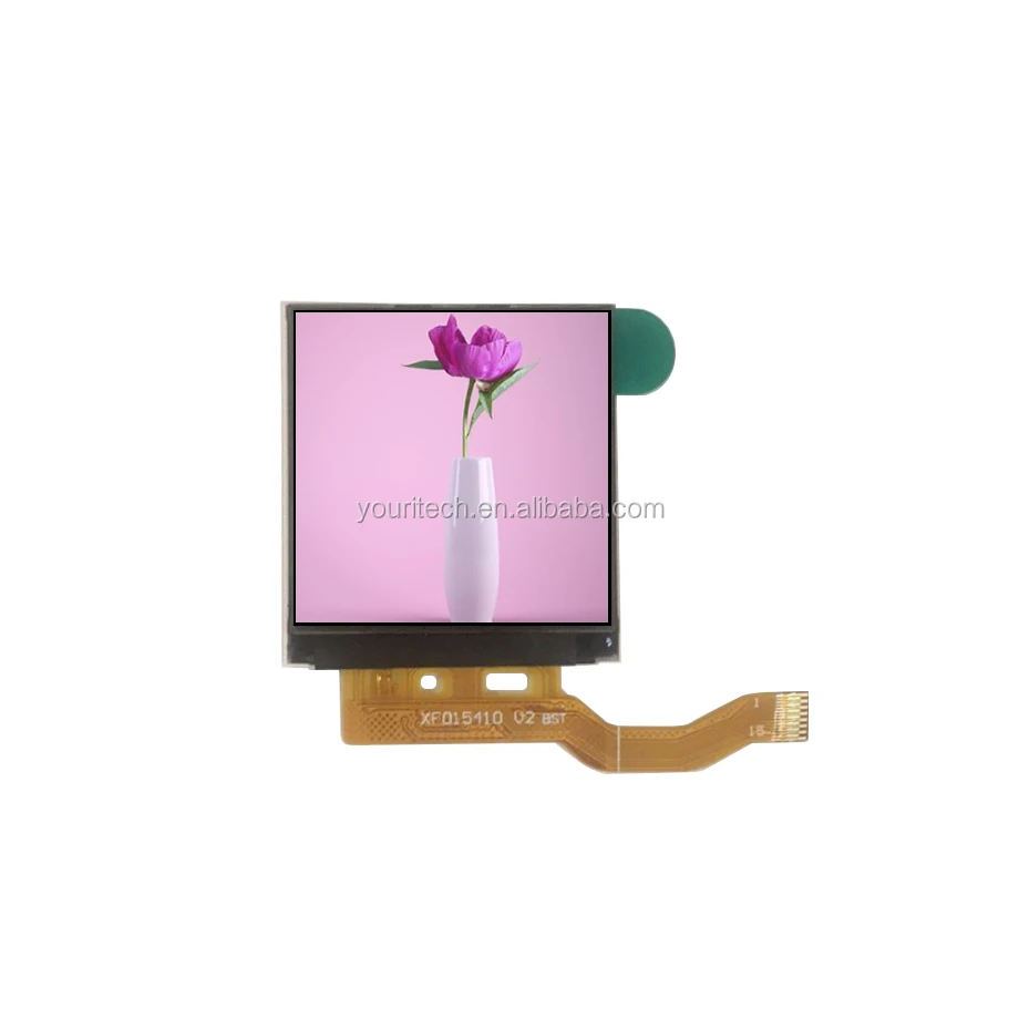 1.54 inch 1.6 inch LCD LCD screen wholesale with all viewing angle SPI 15pin interface for price tag display application