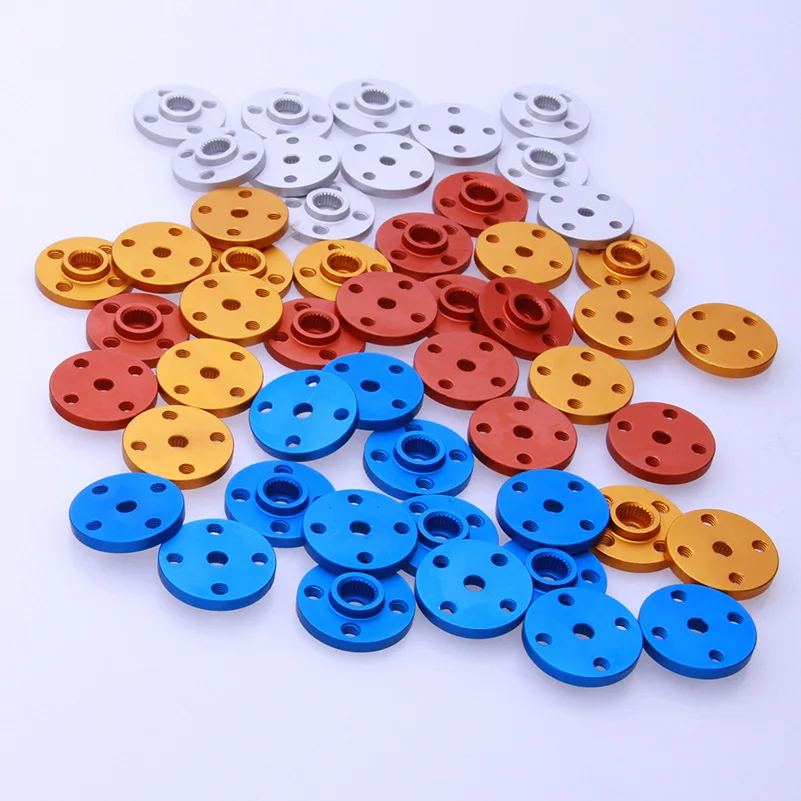 Hobbypark Metal Aluminum Long 25T Servo Horn Dual Clamping Steering Arm