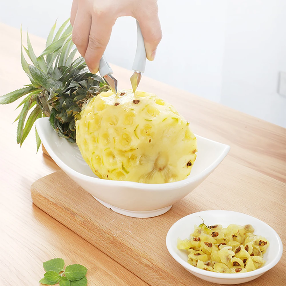 New Fruit Vegetable Tools Practical Kitchen Gadgets Pineapples Seed Remover Clip Slicer Stainless Steel Pineapple Eye Peeler Buy Fruit Vegetable Tools Slicer Pineapples Seed Remover Clip Stainless Steel Pineapple Eye Peeler Product On