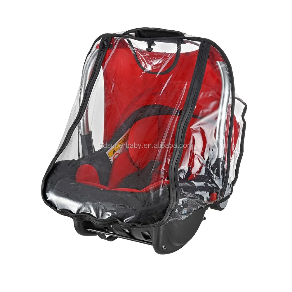 Rain Cover For Car Seat Universal Baby Carrier Weather Cover Ventilated