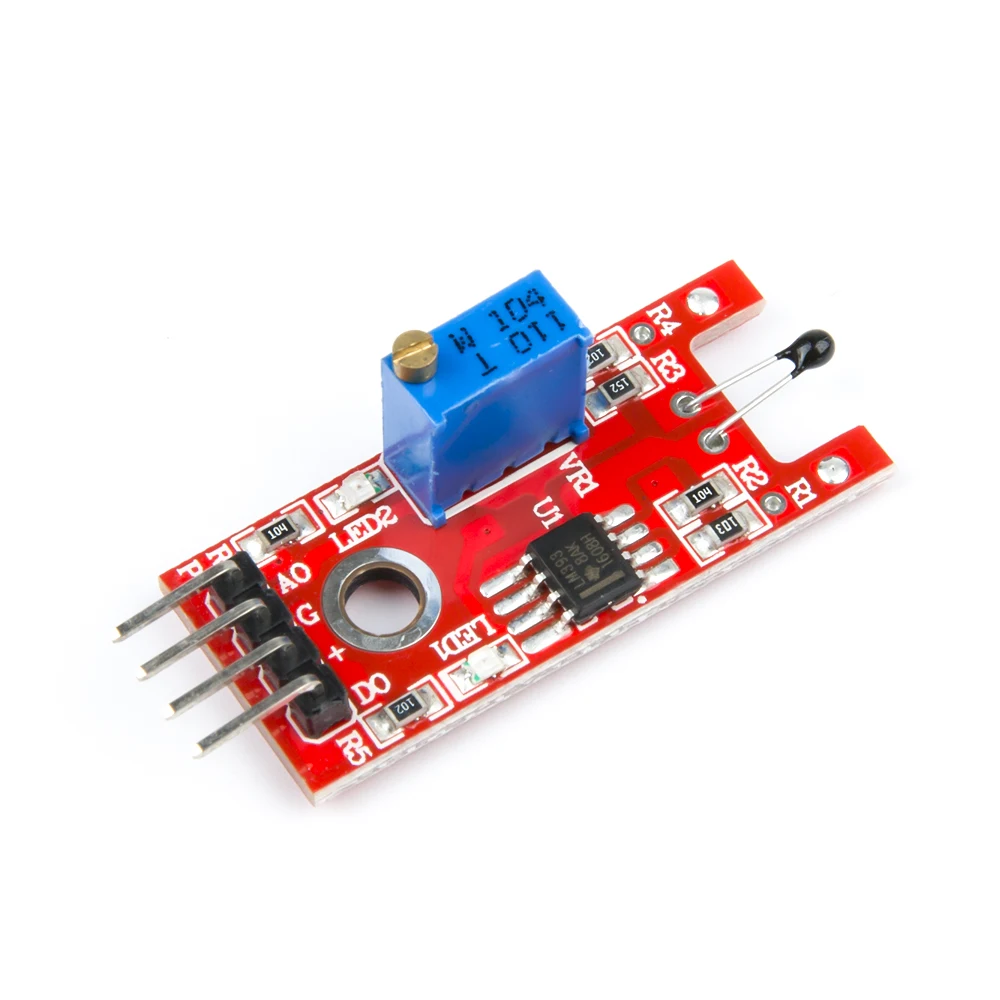 KY-028 4 Pin Digital Temperature Thermistor - Robotlinking