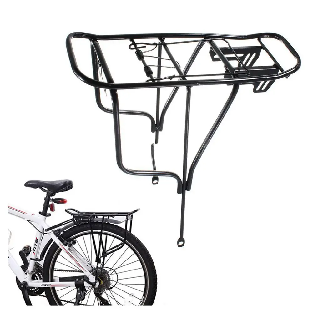 Bicycle Rear Rack Steel Carrier Seatpost Mount Durable Seat Seat Post A7R7 