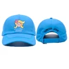 6 panel soft microfiber dry fit fashion sports kids baseball running hat custom