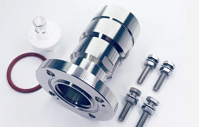 1-5/8 EIA Flange RF Coaxial Male Connector For 7/8
