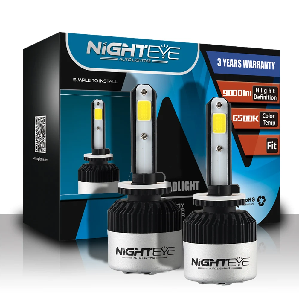 Novsight/Nighteye Led Headlight h4 h3 h1 h7 h11 9005 9006 880 881 35W 4500LM Led Headlight Bulb h7 Led Lights For Cars