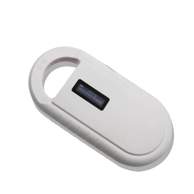 Long Range Animal Rfid Microchip Reader 134.2khz Handheld Portable Micro USB Animal Ear Tag Reader