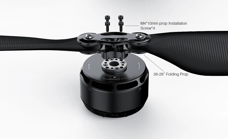 Tmotor High Torque Big Drone 12kg Heavy Lift 2000w 48v Brushless Drone