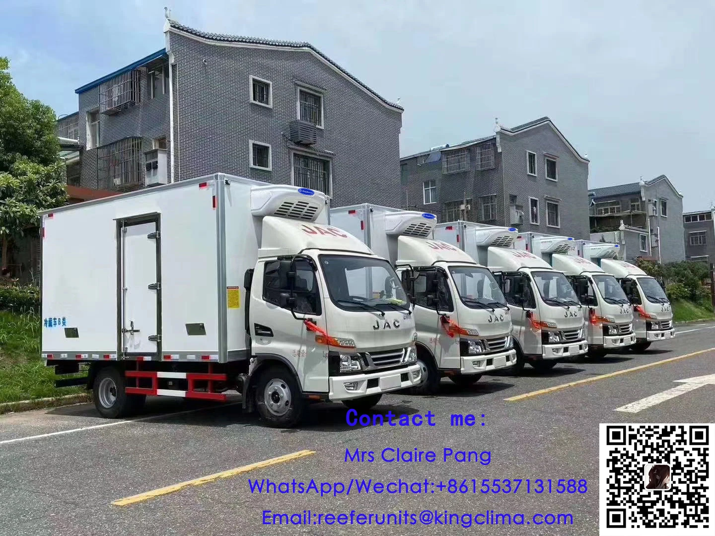 Kingthermo 12v battery driven thermo king van refrigeration unit truck