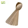 Eco - friendly wooden disposable spoon and fork set