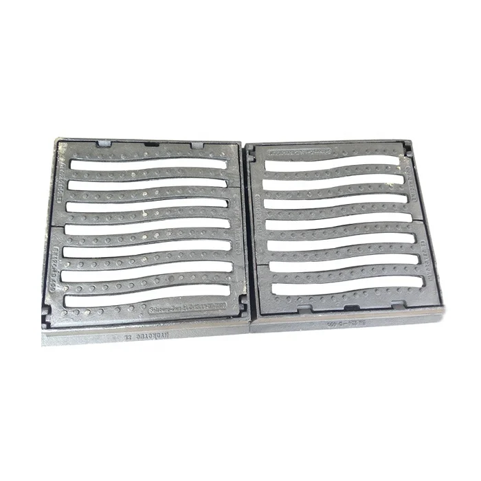 En124 D400 Heavy Duty Ductile Iron Casting Manhole Water Gully Grating