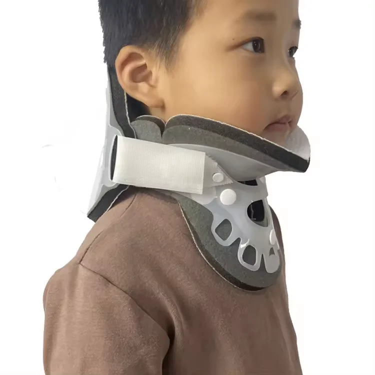 Adult and Child Neck Traction Collar Cervical Support Brace for Rehabilitation Therapy Supplies supplier