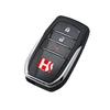 Keyless-go 8A/314MHZ Auto 3 Button Car Blank Smart Key for Toyota 0210395