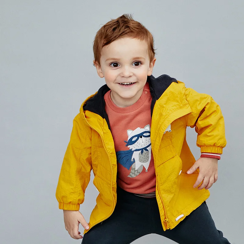 Dbx14536 Dave Bella Boy Jacket Autumn New Children Clothes Boys Baby