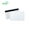 Logo customized RFID smart card PVC blank card with magnetic stripe