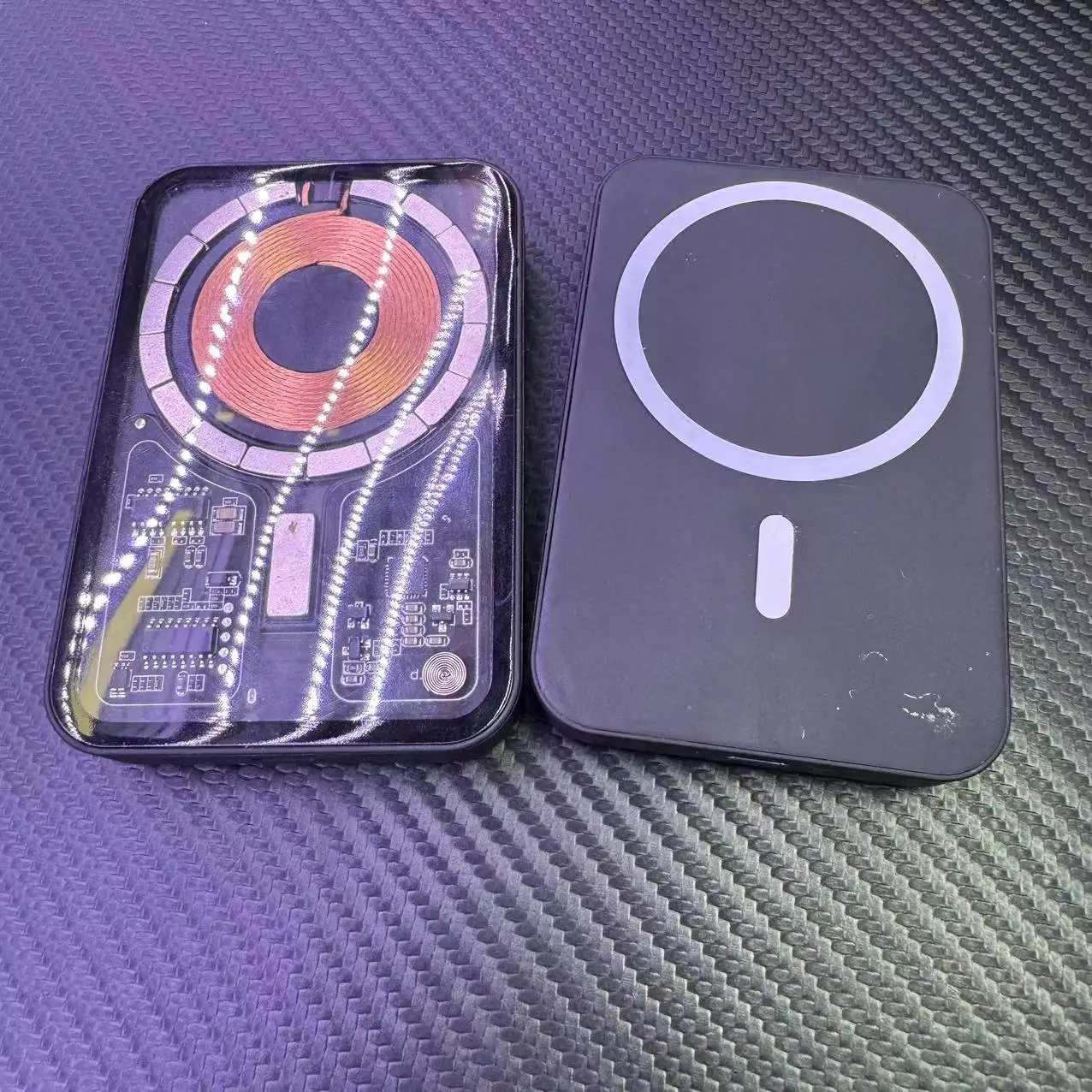 Latest Design Portable Slim 5000ma Battery Pack Wireless