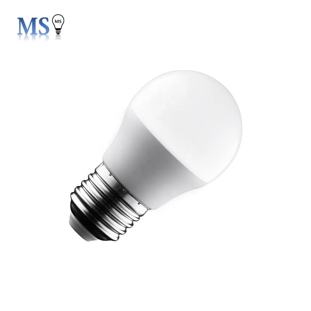 Manufacturer Supplier G/P type 3w 5w 7w rohs led bulb e14 e27