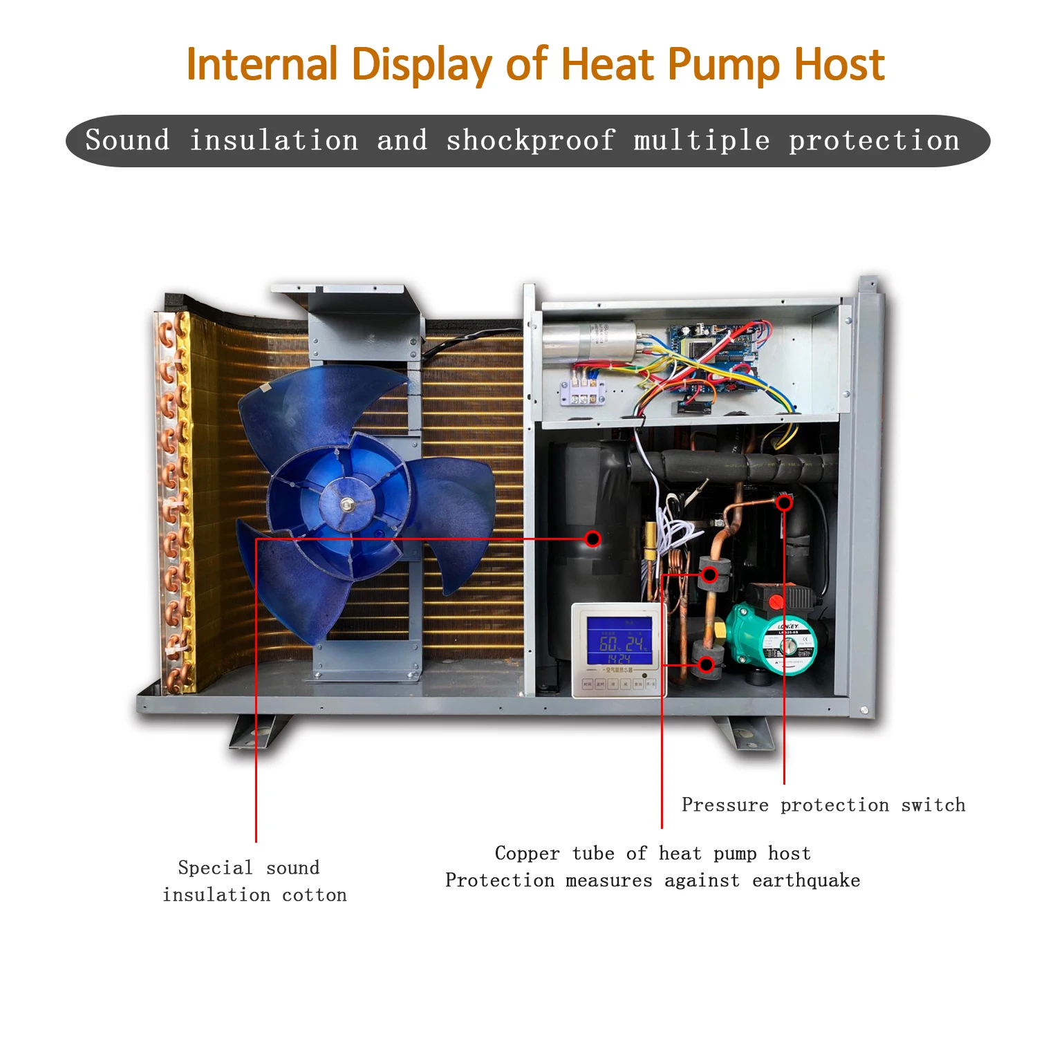 Ce Air To Water Source Heat Pump For Domestic Hot Water Heat Pump Small